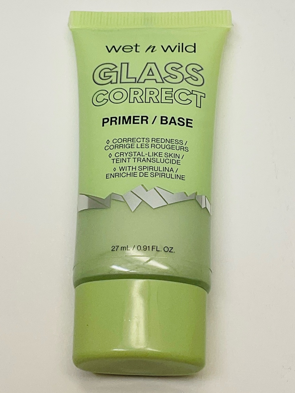 🌼4/$10🌼 NEW Wet ‘n’ Wild Glass Correct Primer/Base - Corrects Redness | 0.91 oz